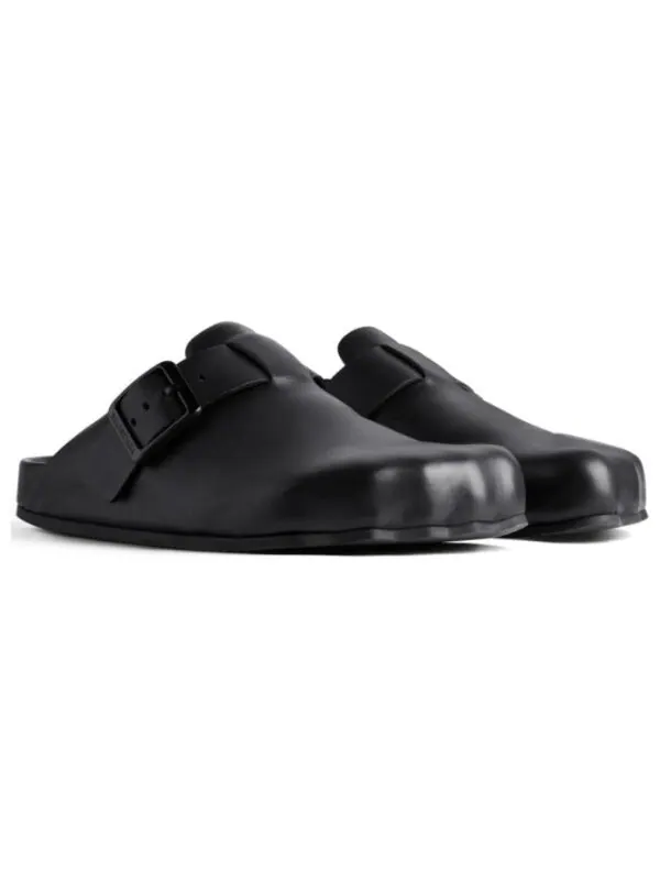 Тапочки sunday mules 'black matte calfskin' Balenciaga — изображение 3 из 4, черный