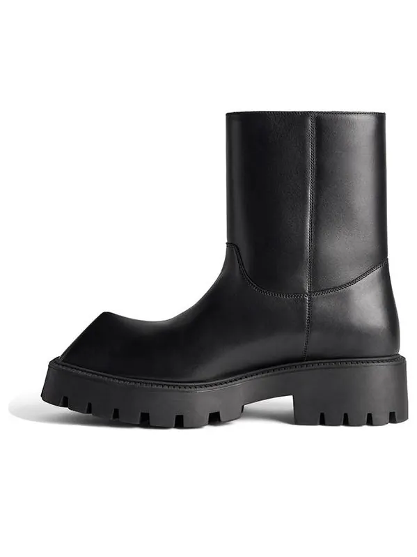 Кроссовки rhino booties 'black smooth calfskin' Balenciaga — изображение 1 из 4, черный