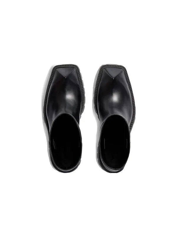 Кроссовки rhino booties 'black smooth calfskin' Balenciaga — изображение 4 из 4, черный