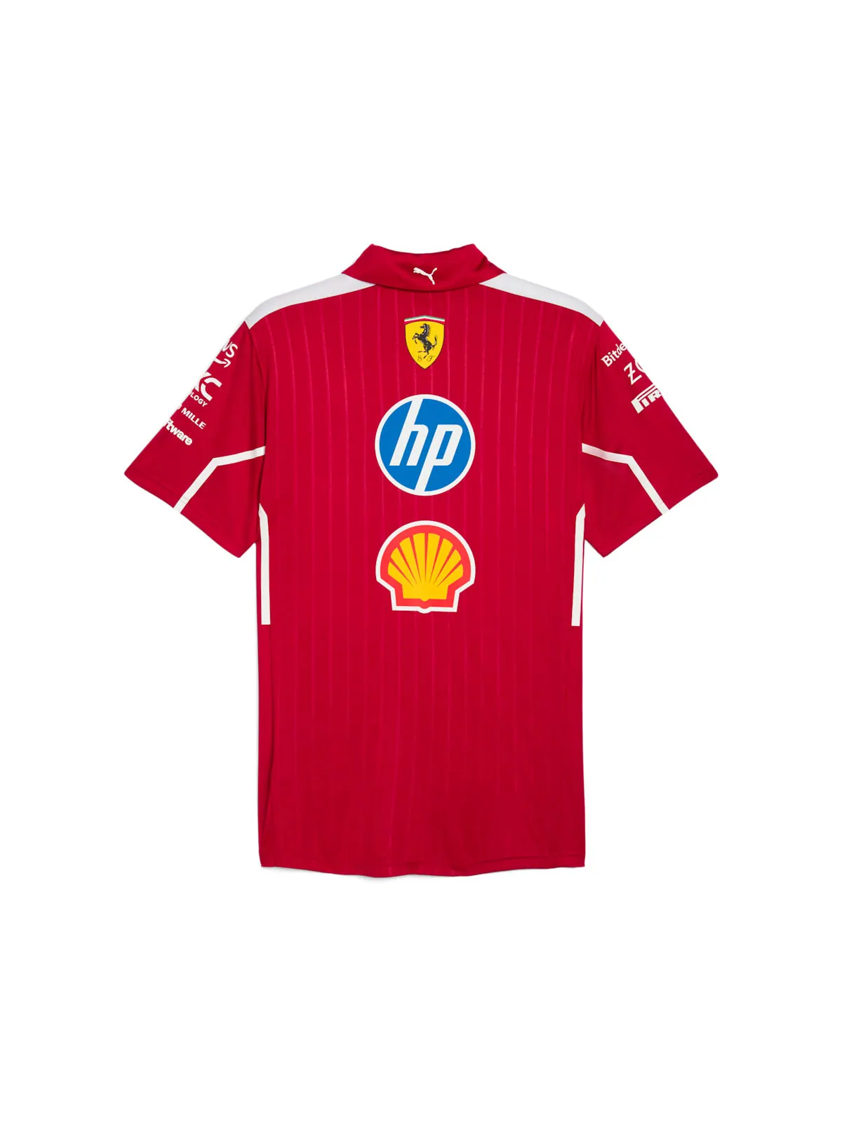 Puma Scuderia Ferrari HP 2025 Team Polo 'Red' — изображение 2 из 2, красный