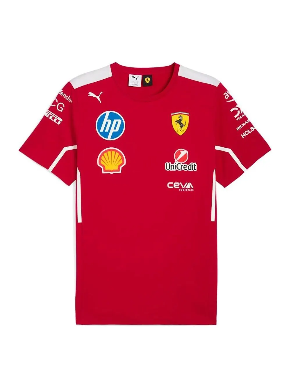 Кроссовки PUMA x Scuderia Ferrari 2025 Team 'Dark Cherry' — изображение 1 из 2, красный