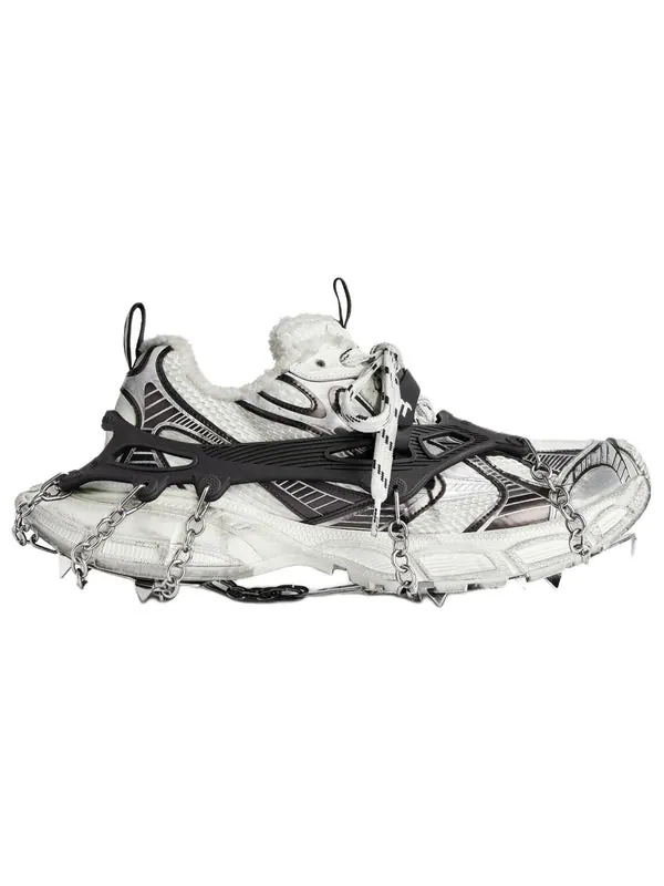 Кроссовки 3xl ski sneakers 'white black mesh' Balenciaga — изображение 2 из 4, белый/черный