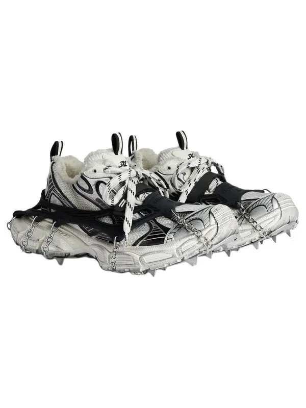 Кроссовки 3xl ski sneakers 'white black mesh' Balenciaga — изображение 3 из 4, белый/черный