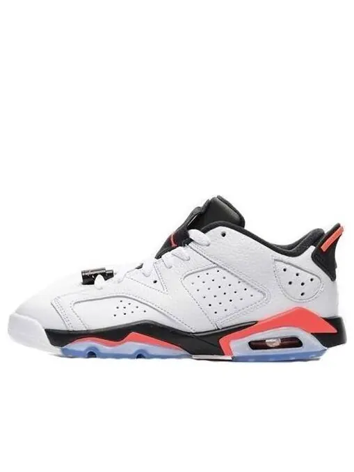 Кроссовки 6 ретро низкие Air Jordan — изображение 1 из 4, белый/-черный