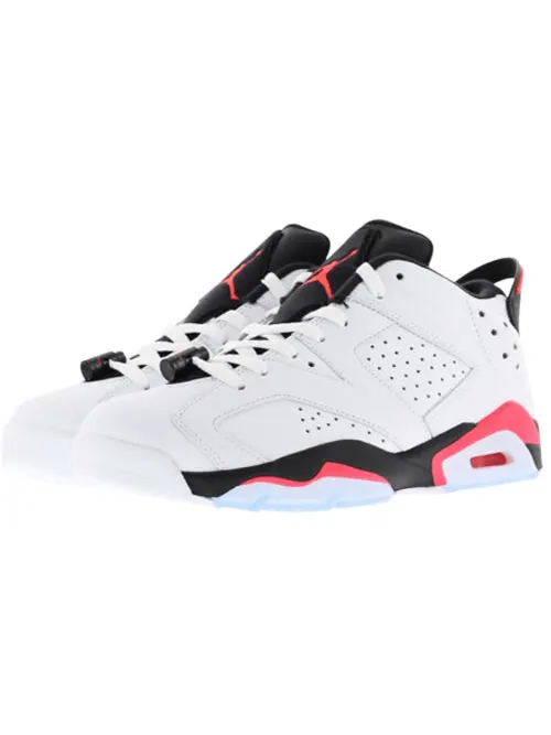Кроссовки 6 ретро низкие Air Jordan — изображение 3 из 4, белый/-черный