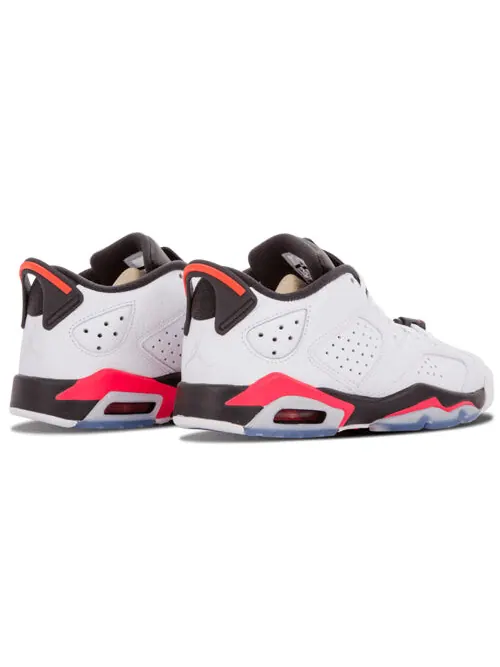 Кроссовки 6 ретро низкие Air Jordan — изображение 4 из 4, белый/-черный