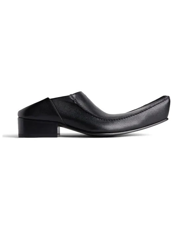 Тапочки romeo mules 'black' Balenciaga — изображение 2 из 4, черный