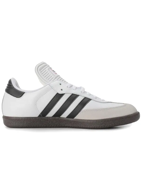 Кроссовки самба классика Adidas — изображение 2 из 4, белый/белый
