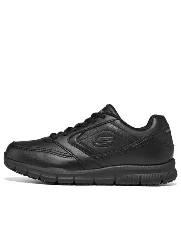 Кроссовки work relaxed fit nampa wyola sr 'black' Skechers — изображение 1 из 4, черный
