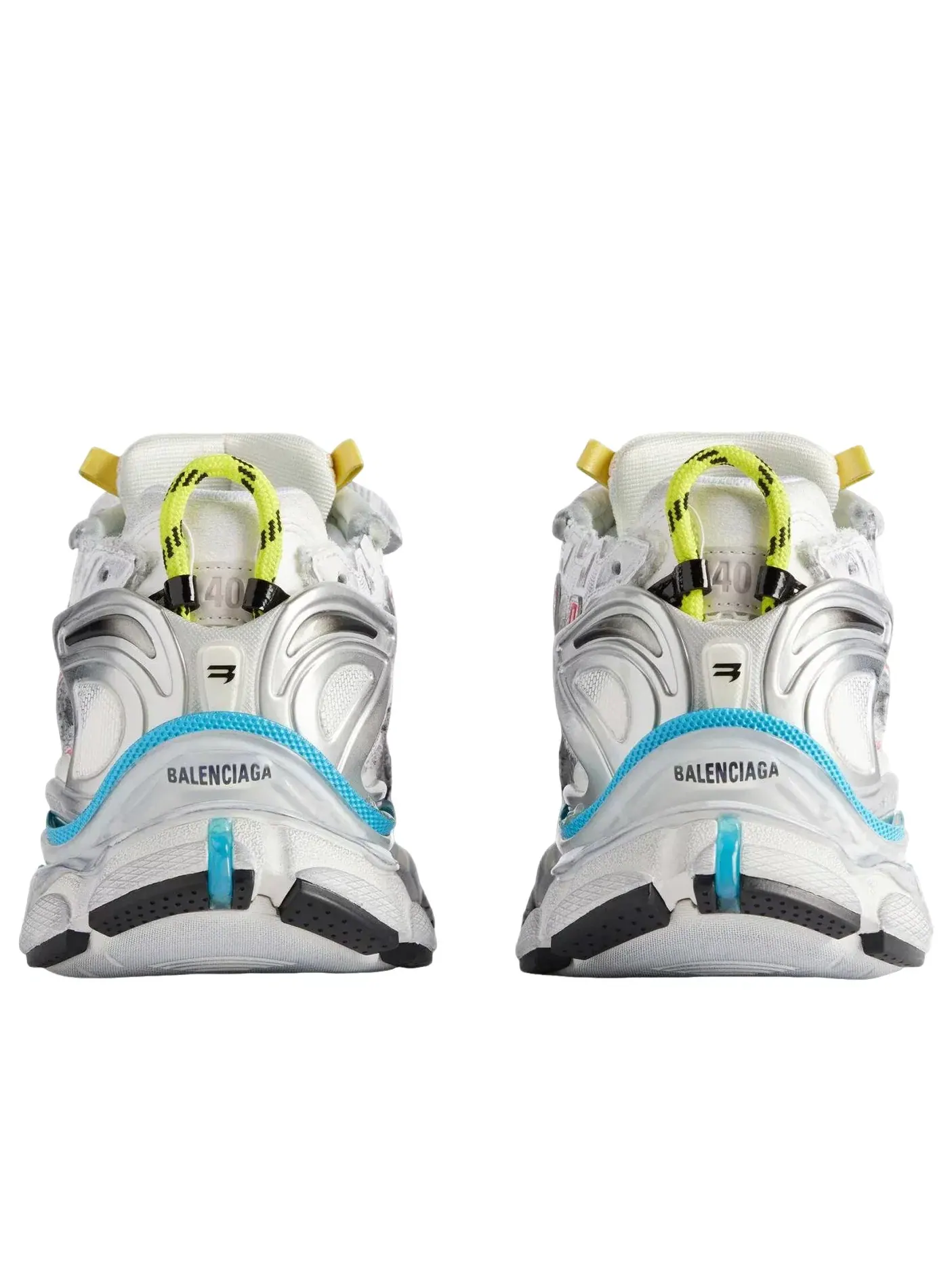 Женские кроссовки для бега с принтом Balenciaga Runner Sneaker 'Multicolored' — изображение 4 из 5, мульти