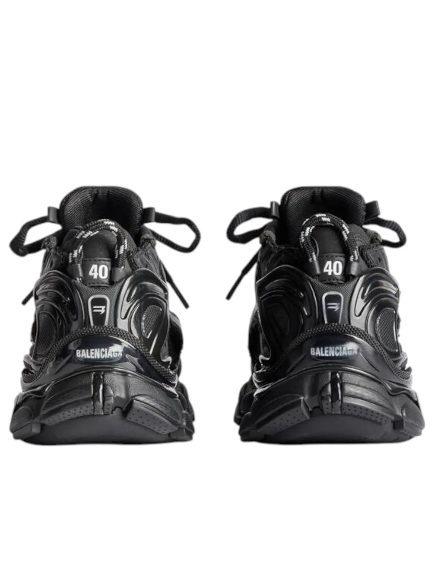 Кроссовки Balenciaga Runner 'Matte Black' — изображение 4 из 7, черный