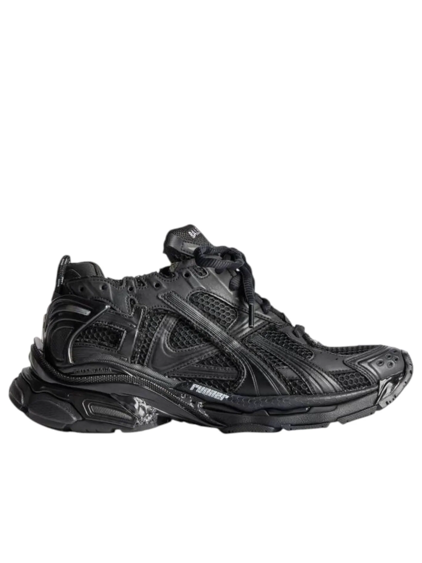 Кроссовки Balenciaga Runner 'Matte Black' — изображение 7 из 7, черный
