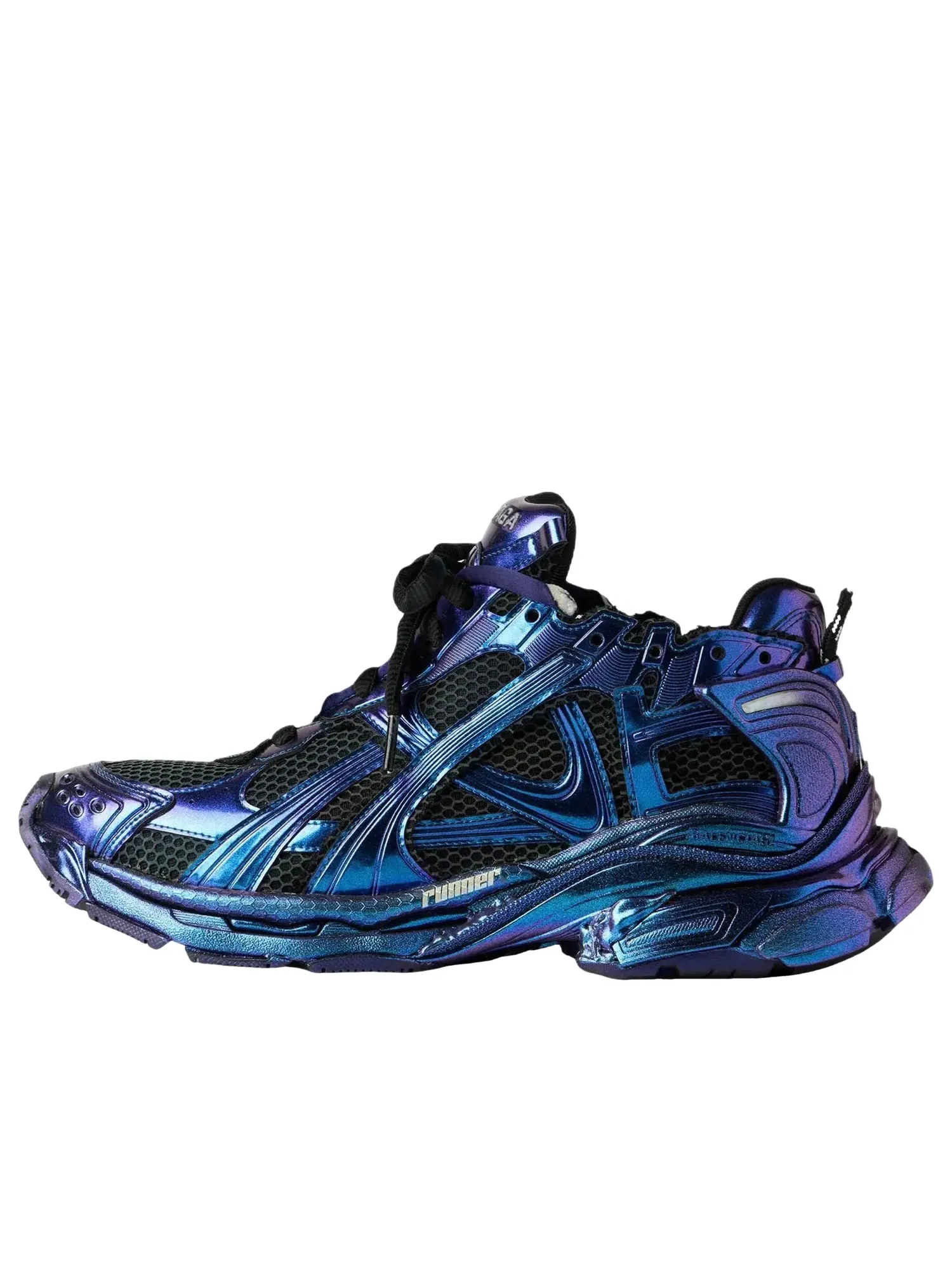Кроссовки Balenciaga Runner Iridescent 'Blue' 772774WRNBT4000 — изображение 1 из 4, синий