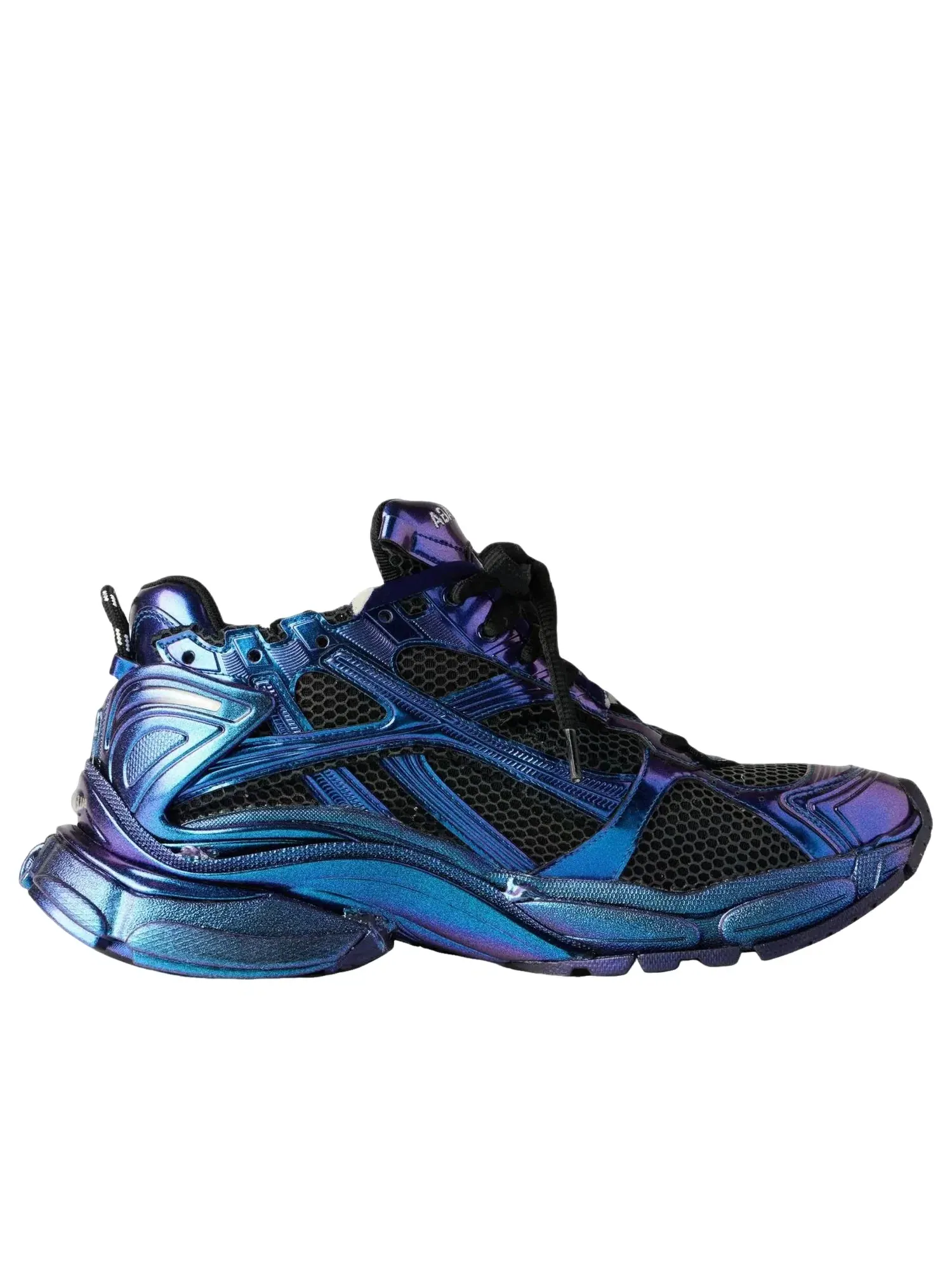 Кроссовки Balenciaga Runner Iridescent 'Blue' 772774WRNBT4000 — изображение 2 из 4, синий