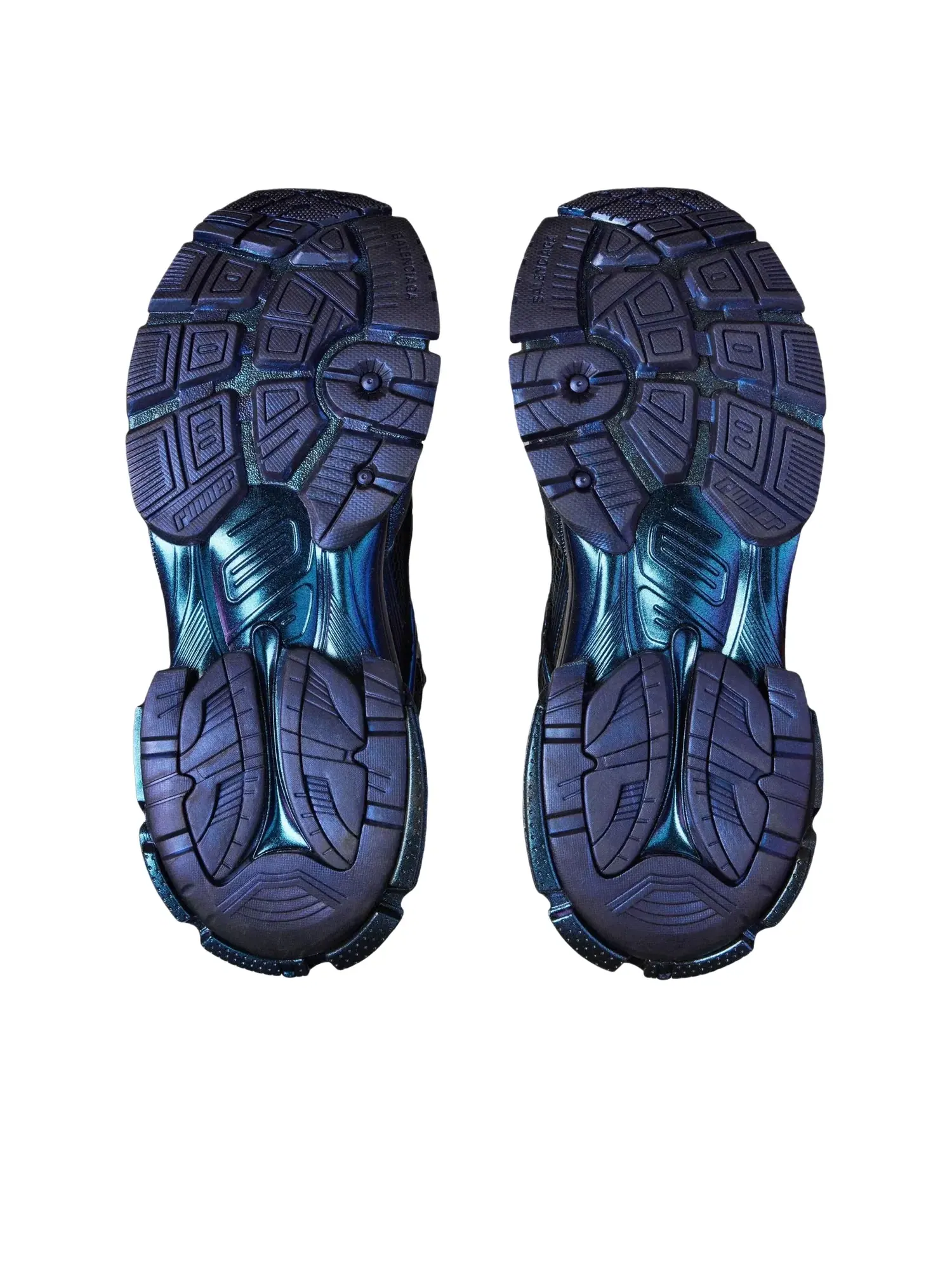 Кроссовки Balenciaga Runner Iridescent 'Blue' 772774WRNBT4000 — изображение 4 из 4, синий