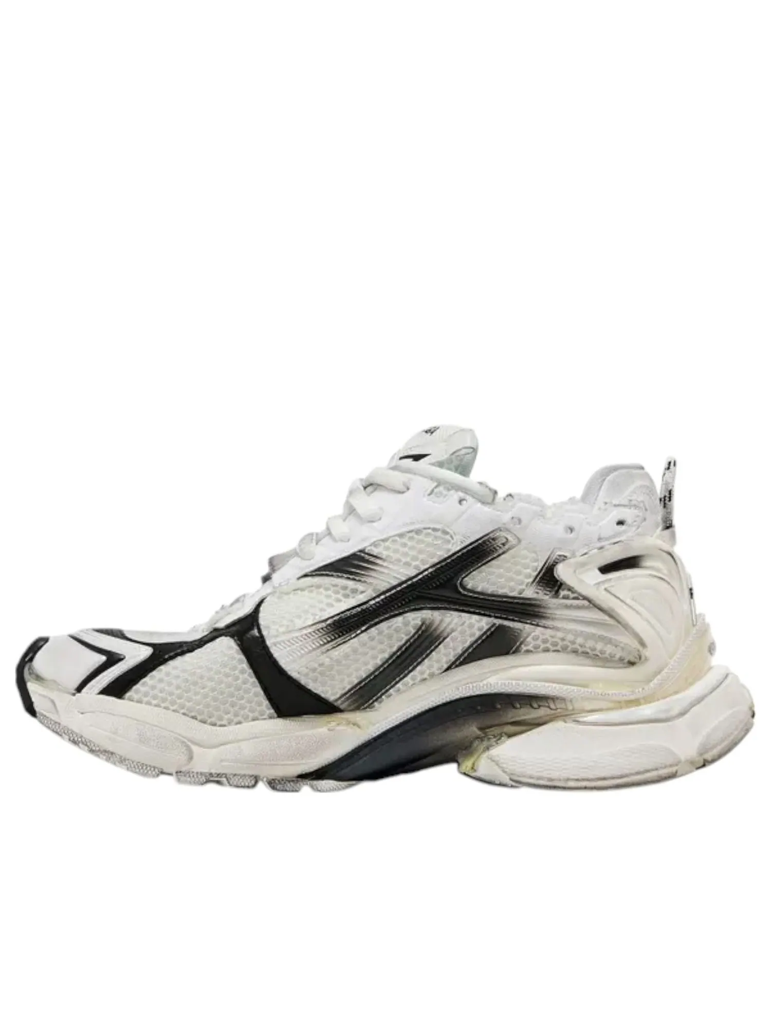 Кроссовки Balenciaga Runner 'White Black Gradient' — изображение 1 из 3, белый/черный