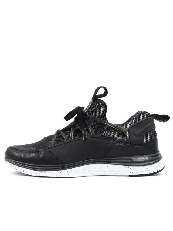 Кроссовки lunar huarache light sp Nike — изображение 1 из 3, черный/черный-белый