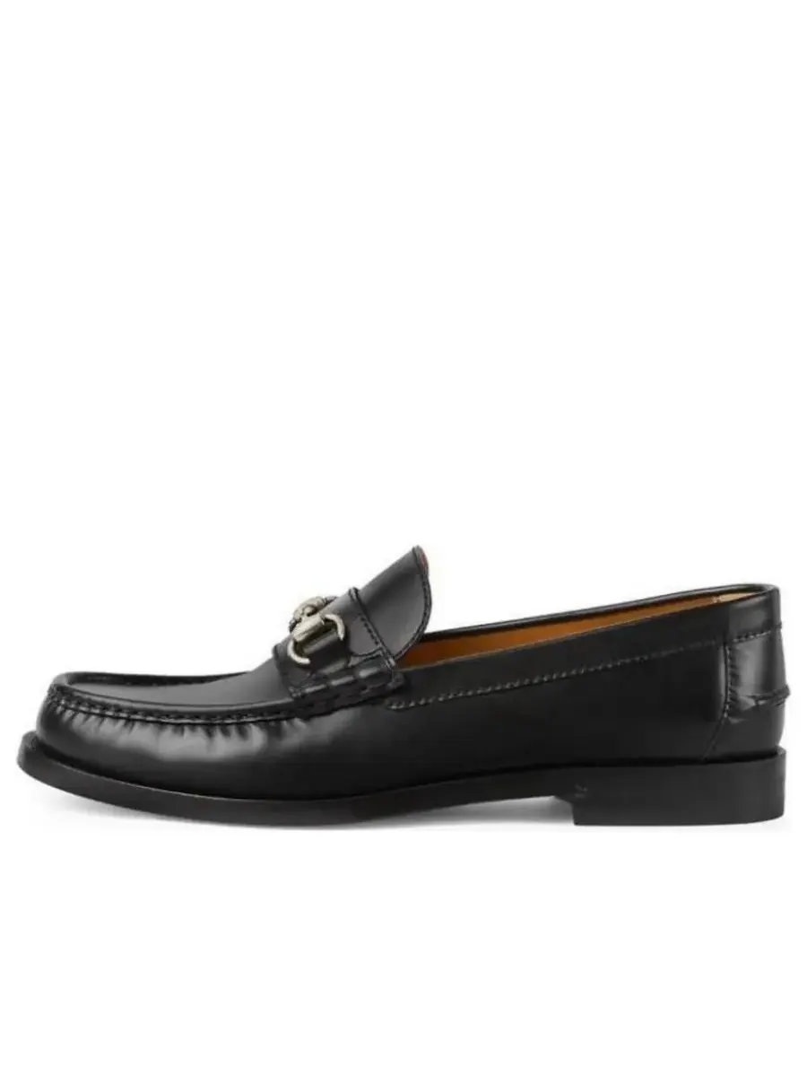 Кроссовки Gucci Horsebit Loafer 'Black' — изображение 1 из 5, черный