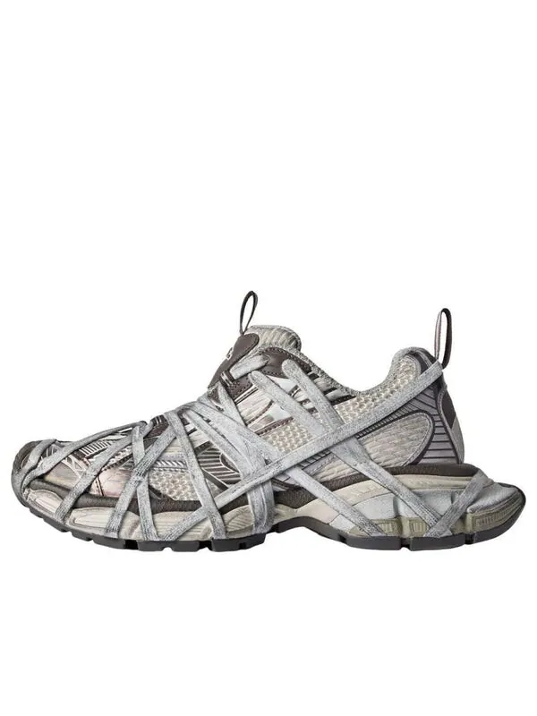 Кроссовки 3xl extreme lace sneakers 'brown grey beige mesh and polyurethane' Balenciaga — изображение 1 из 4