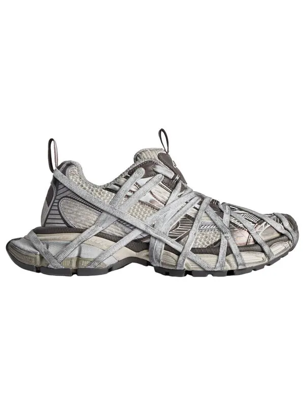 Кроссовки 3xl extreme lace sneakers 'brown grey beige mesh and polyurethane' Balenciaga — изображение 2 из 4
