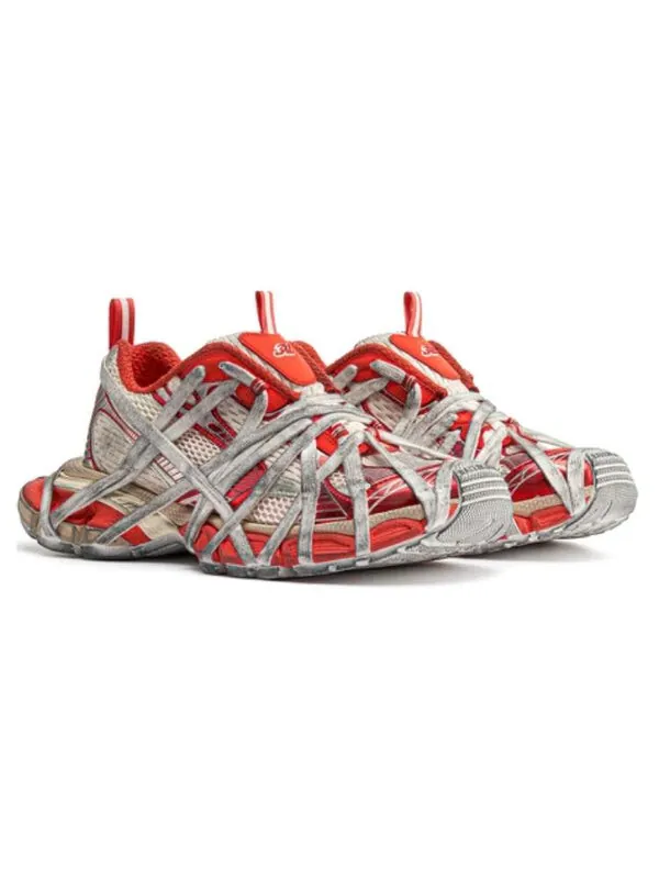 Кроссовки 3xl extreme lace sneakers 'orange beige mesh and polyurethane' Balenciaga — изображение 3 из 4