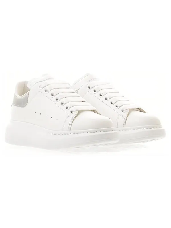 Кроссовки oversized sneakers 'silver white' Alexander Mcqueen — изображение 2 из 4, белый/серебристый
