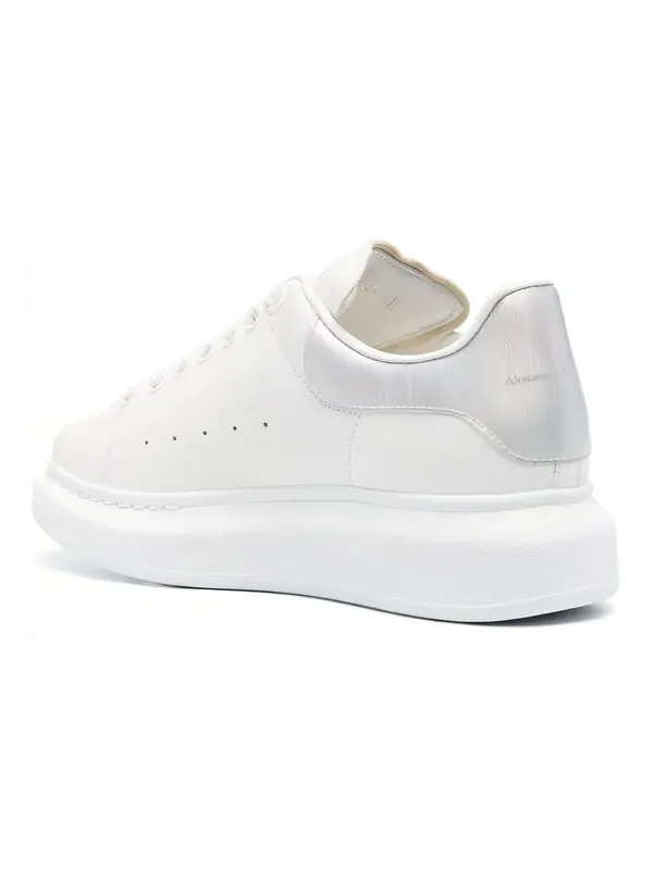 Кроссовки oversized sneakers 'silver white' Alexander Mcqueen — изображение 3 из 4, белый/серебристый