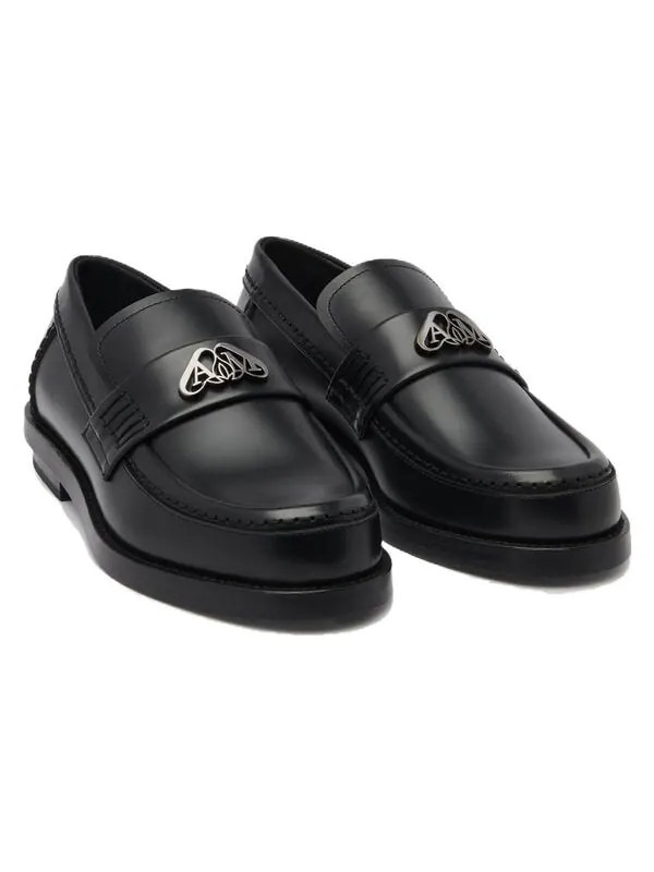 Кроссовки seal loafer 'black gun metal Alexander Mcqueen — изображение 2 из 4, черный