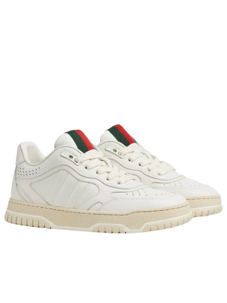 Кроссовки (WMNS) Gucci Re-Web Sneaker 'White' — изображение 2 из 5, белый