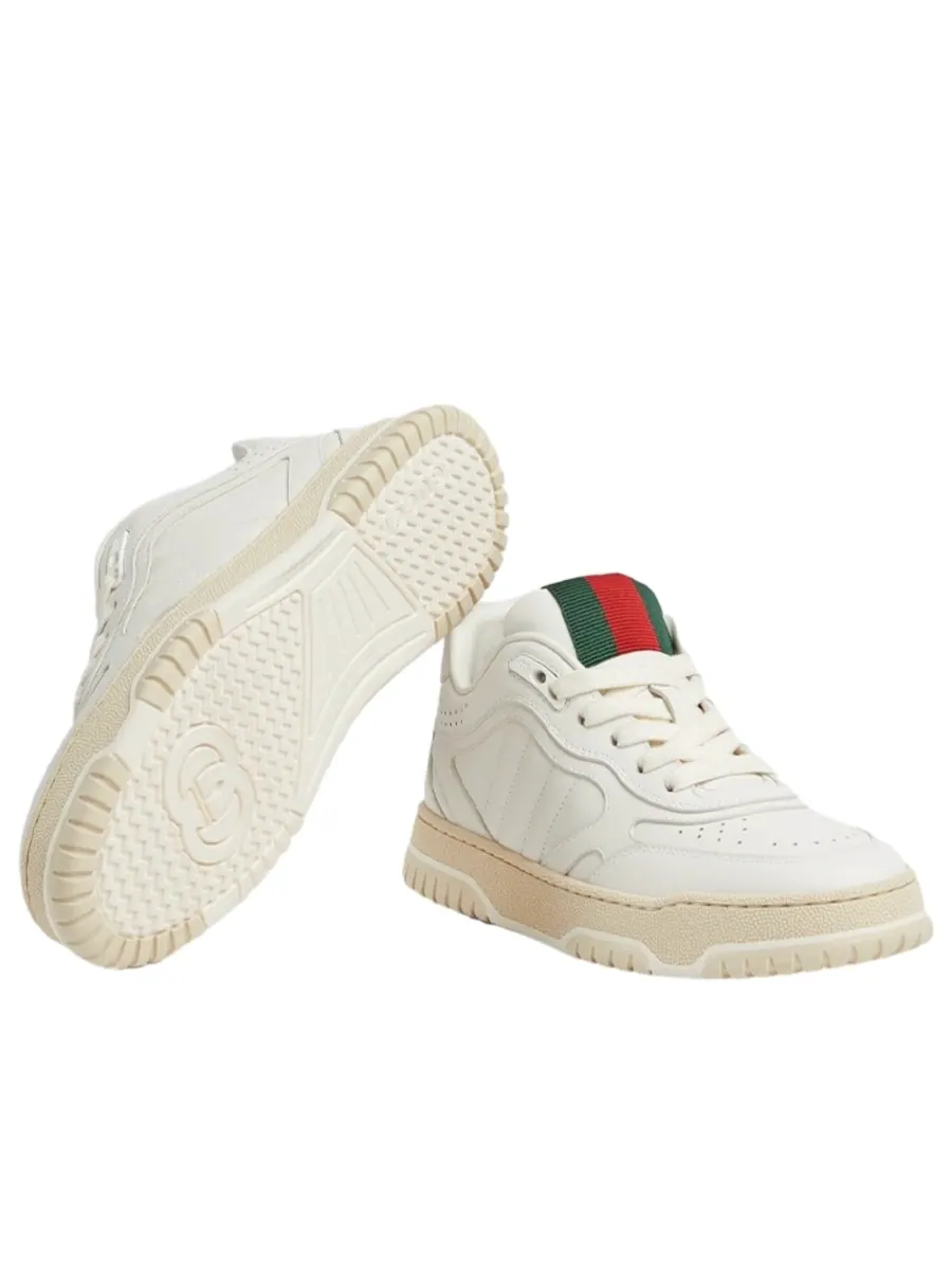 Кроссовки (WMNS) Gucci Re-Web Sneaker 'White' — изображение 5 из 5, белый