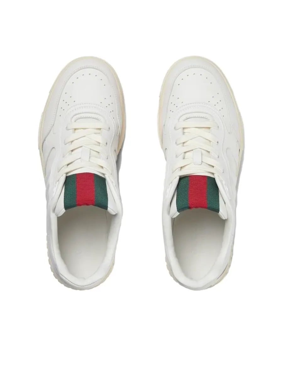Кроссовки Gucci Re-Web 'White' — изображение 3 из 5, белый
