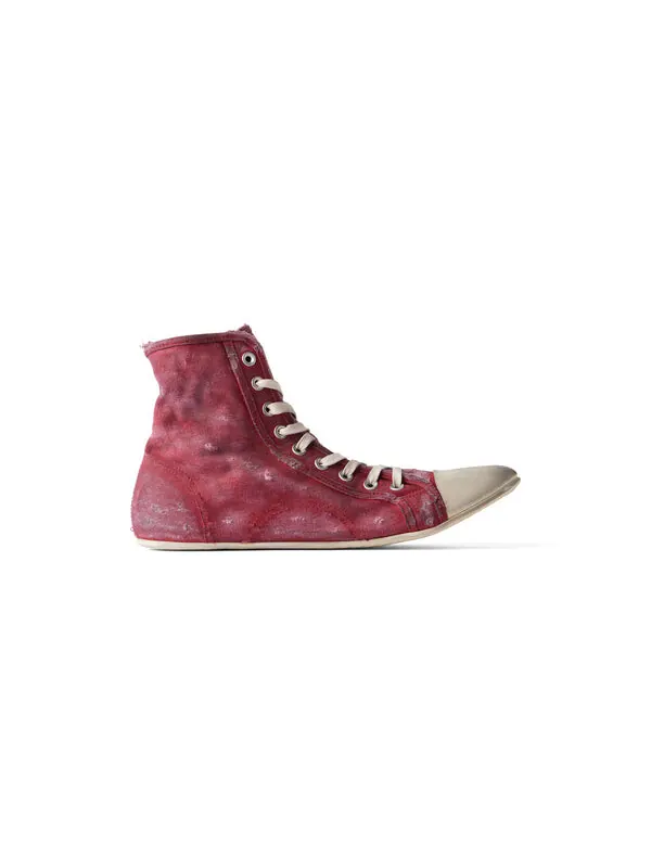 Кроссовки paris ultra flat high top 'red' Balenciaga — изображение 2 из 4, красный