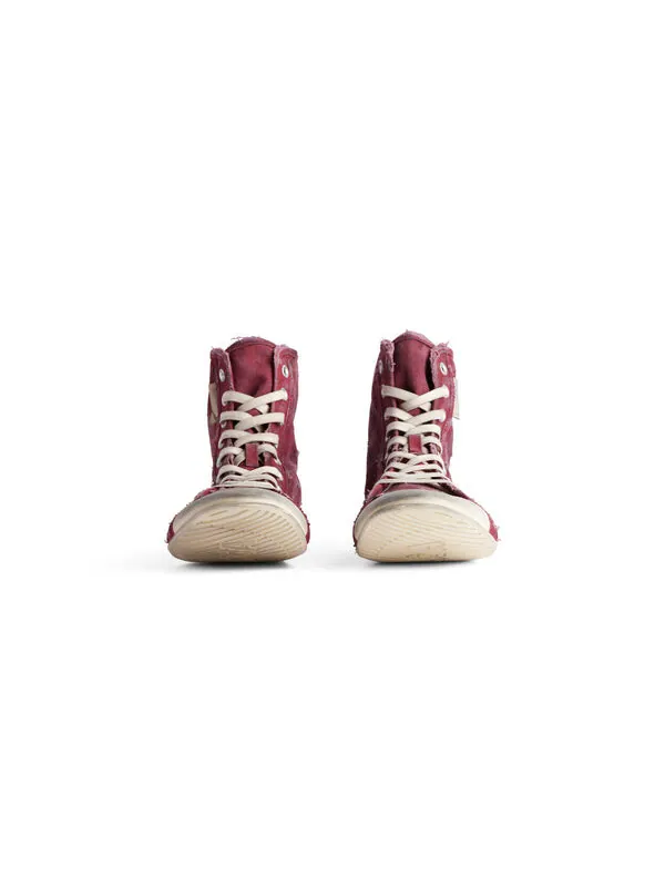 Кроссовки paris ultra flat high top 'red' Balenciaga — изображение 4 из 4, красный