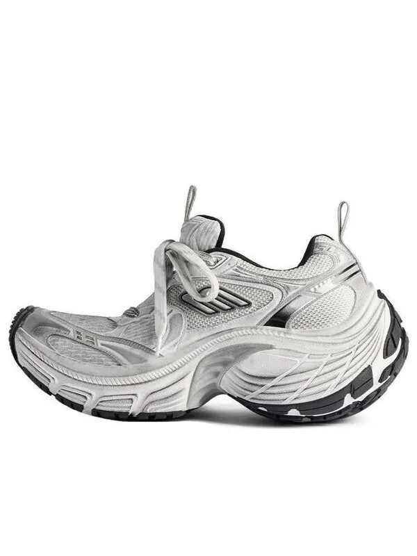 Кроссовки 10xl 'white black gris' Balenciaga — изображение 1 из 4, белый/черный