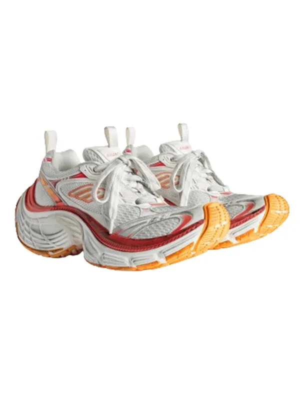 Кроссовки 10xl sneakers 'white red and orange mesh tpu and rubber' Balenciaga — изображение 3 из 4, белый/оранжевый/красный