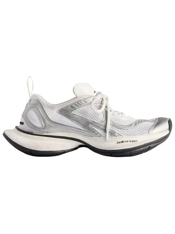 Кроссовки circuit sneaker 'white silver' Balenciaga — изображение 2 из 4, белый/серебристый