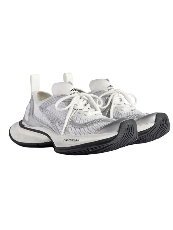 Кроссовки circuit sneaker 'white silver' Balenciaga — изображение 3 из 4, белый/серебристый