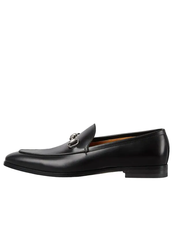 Кроссовки horsebit loafer 'black' Gucci — изображение 1 из 4, черный