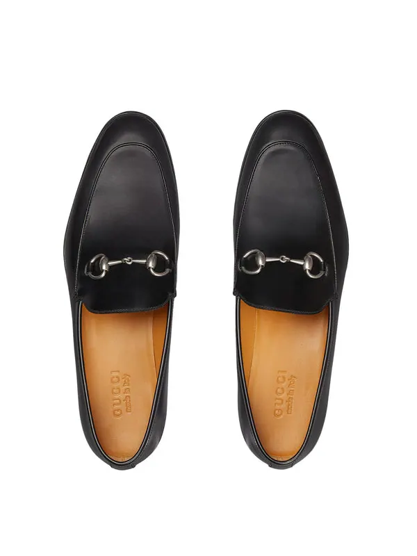Кроссовки horsebit loafer 'black' Gucci — изображение 3 из 4, черный