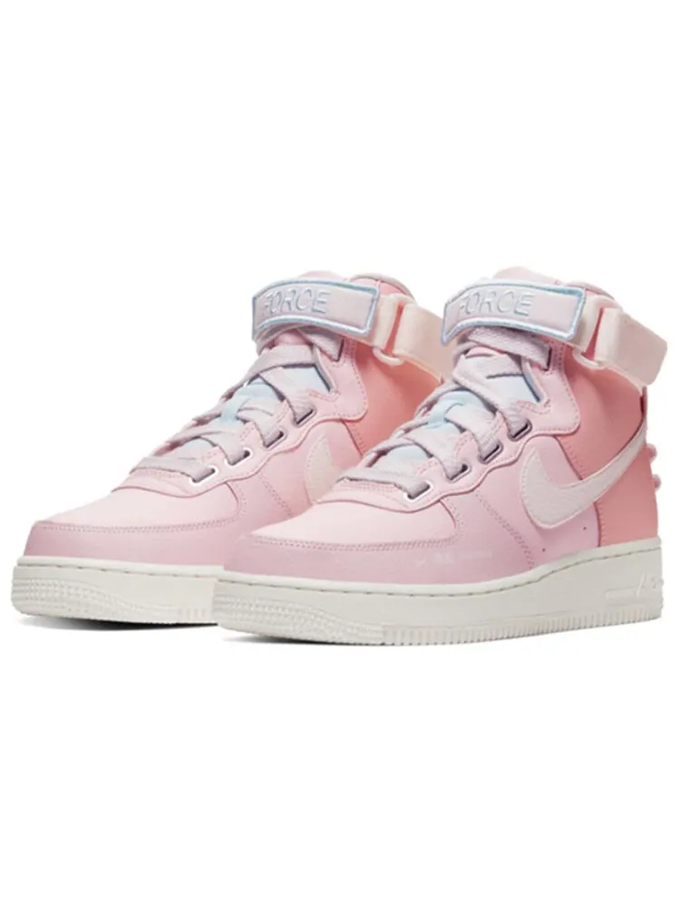 Кроссовки Nike Air Force 1 High Utility Force is Female — изображение 3 из 4, розовый