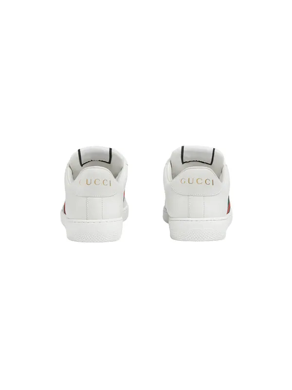 Кроссовки screener 'white' Gucci — изображение 4 из 4, белый/зеленый/красный