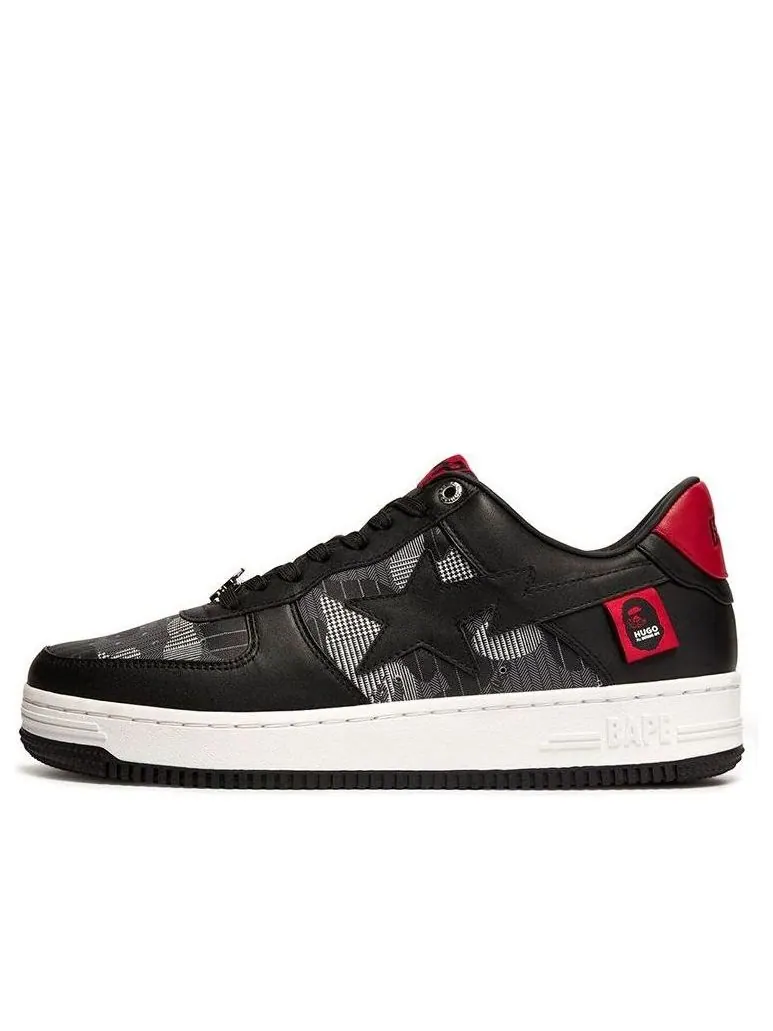 Кроссовки A BATHING APE Bape Sta x Hugo 'Black' — изображение 1 из 4, черный
