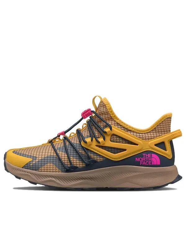 Кроссовки oxeye running shoes 'summit gold tnf black' The North Face — изображение 1 из 4, желтый/черный/розовый