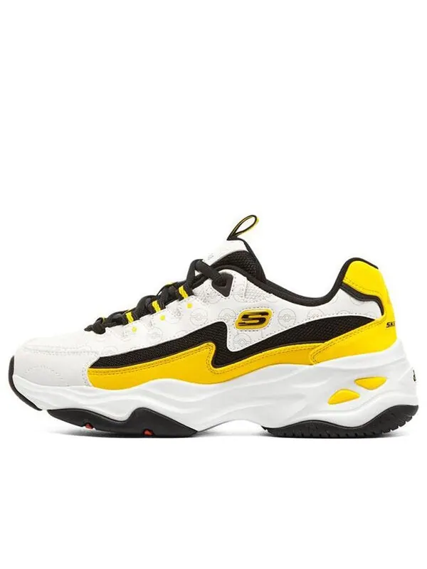 Кроссовки d'lites 4.0 'white yellow' Skechers — изображение 1 из 4, белый/желтый
