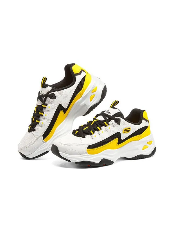Кроссовки d'lites 4.0 'white yellow' Skechers — изображение 3 из 4, белый/желтый