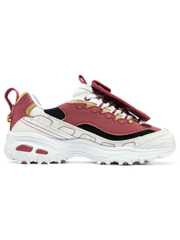 Кроссовки d'lites cny 'white' Skechers — изображение 2 из 4, белый/черный/красный
