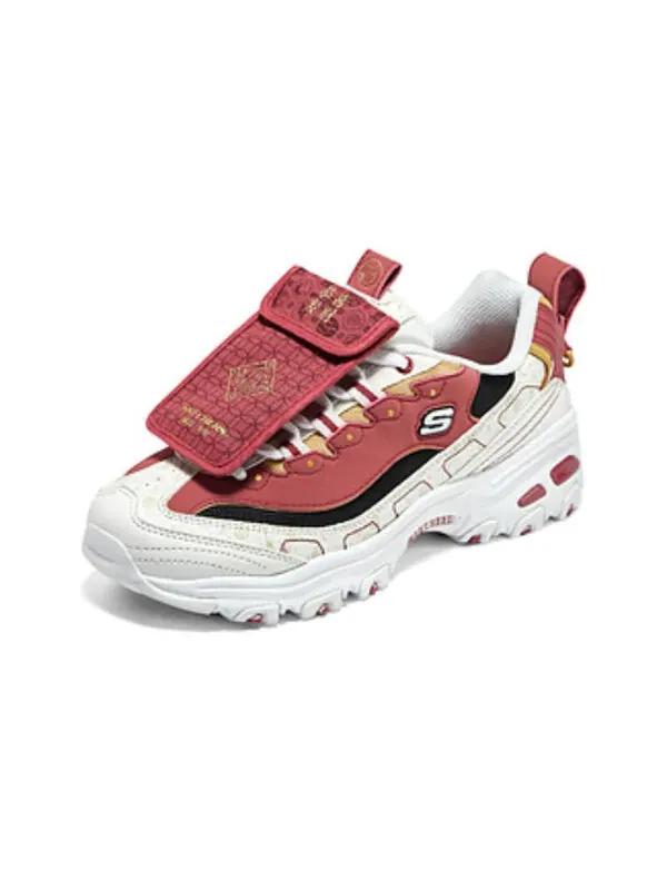Кроссовки d'lites cny 'white' Skechers — изображение 3 из 4, белый/черный/красный