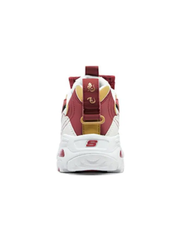 Кроссовки d'lites cny 'white' Skechers — изображение 4 из 4, белый/черный/красный