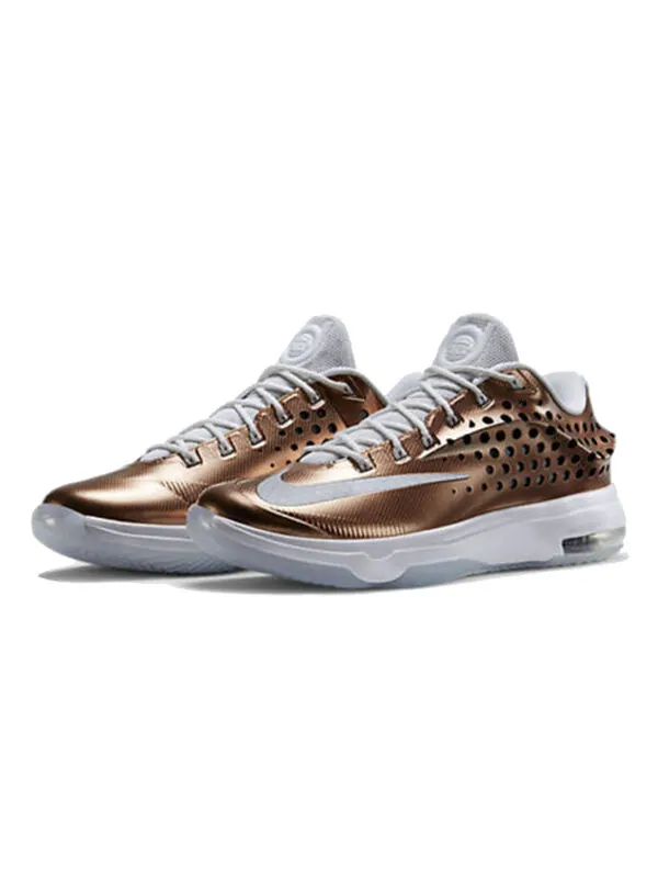 Кроссовки kd 7 элит Nike — изображение 2 из 4, белый/золотистый