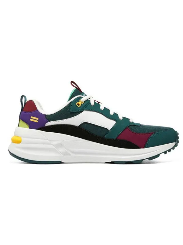 Кроссовки x demon slayer sport 'green white' Skechers — изображение 2 из 4, черный/желтый/синий
